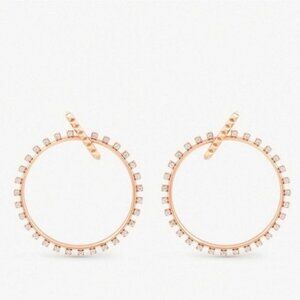 Kendra Scott Charlie Grace Rose Gold Earrings NWT